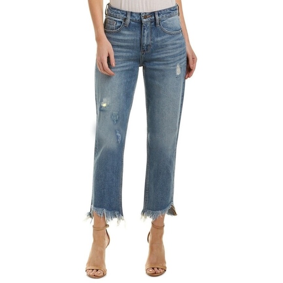 LF Denim - LF Hidden Jeans Distressed Denim Cutoff Size 29
